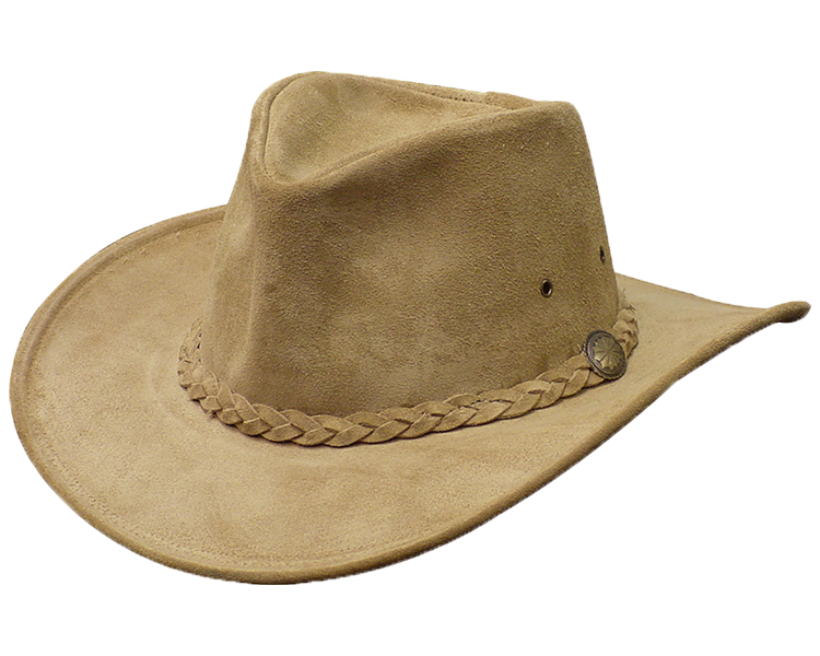 American Made Suede Leather Hat