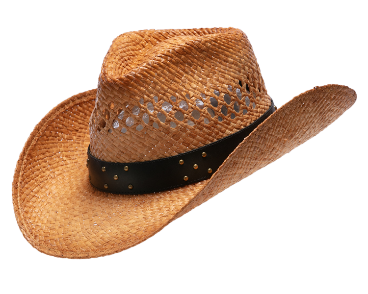 Henschel Western Raffia Straw Hat