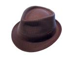 Plaid Winter Fedora Hat