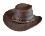 Leather Coyote Peterson Hat