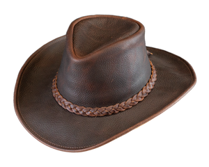 Henschel Leather Cowboy Hat