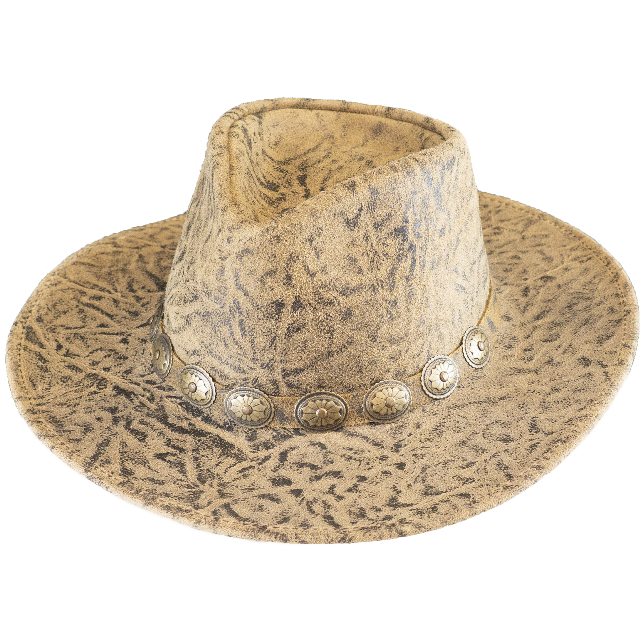 Henschel Hand Stained Leather Australian Hat