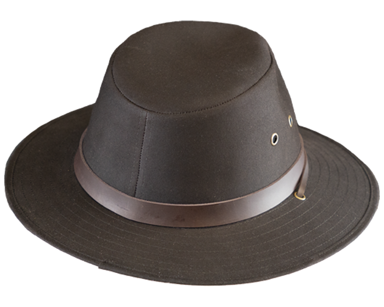 Waxed Cotton Outdoor Safari Hat