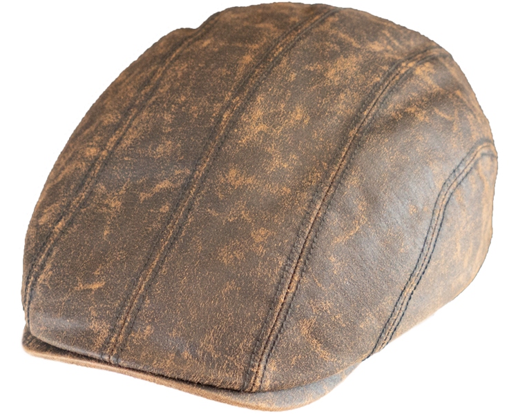 Henschel Hat Company | Latimer Distressed Duckbill Cap