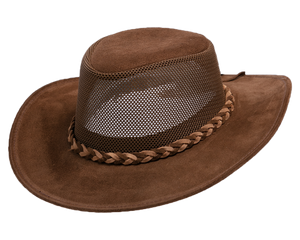 Suede Leather Outdoor Hat