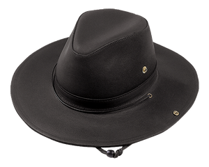 American Made Western Leather Hat