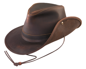 Leather 2024 sun hat