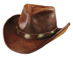 American Made Leather Walker Hat