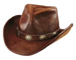 American Made Leather Walker Hat