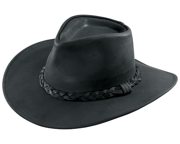 HENSCHEL HAT LEATHER MARINE CAP 米国製 Henschel Hat Company | Stark Leather Australian Hat – Hat Habit