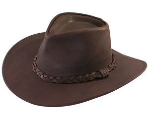 Henschel Dakota Leather Western Hat