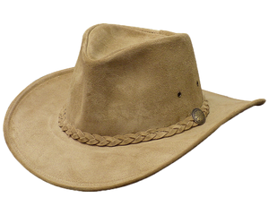 American Made Suede Leather Hat