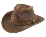 American Made Suede Leather Western Hat