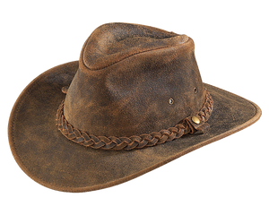 American Made Suede Leather Western Hat