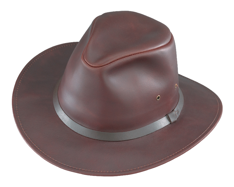 American Made Leather Fashion Safari Hat