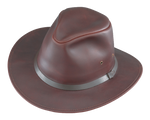 American Made Leather Fashion Safari Hat