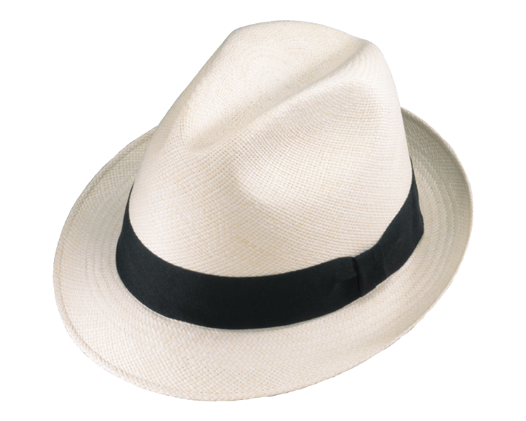 Genuine Panama Straw Fedora