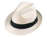 Genuine Panama Straw Fedora