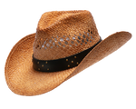 Henschel Western Raffia Straw Hat