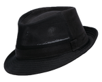 Black Lightweight Fedora