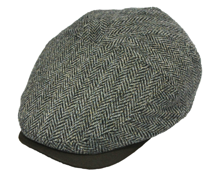 Warm Henschel Herringbone Ivy Cap