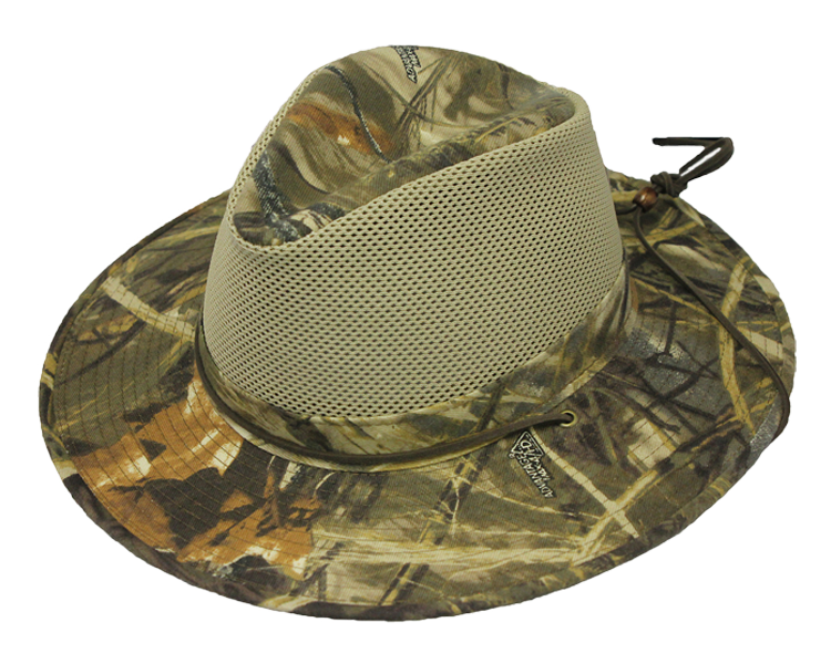 Mossy oak top safari hat