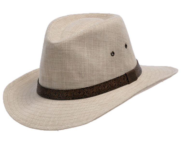 Woodburn Outdoor Safari Hat, XL / Tan-Henschel Hat Company
