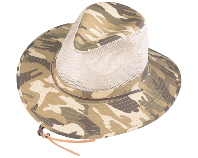 Camo Aussie Breezer Sun Hat