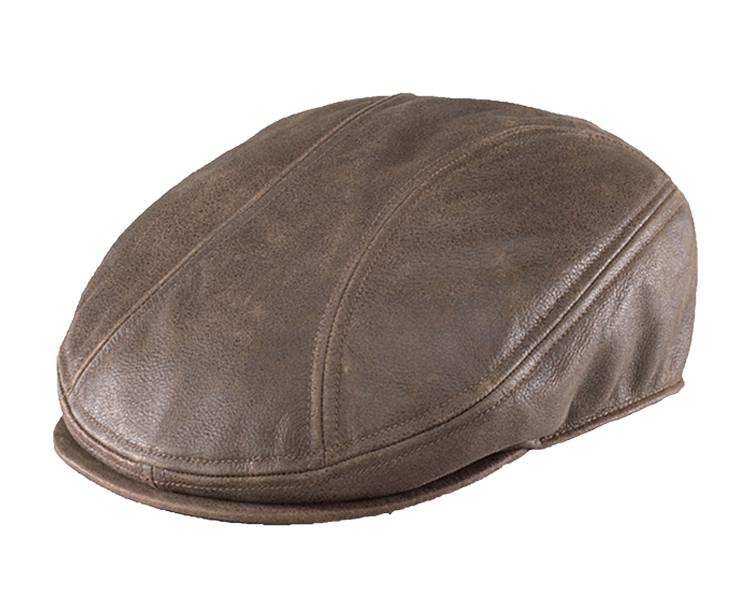 Henschel Premium Leather Driver Cap