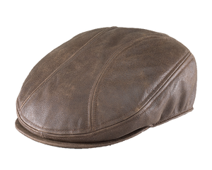 Henschel Premium Leather Driver Cap