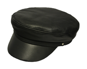 Smooth Leather Brando Cap