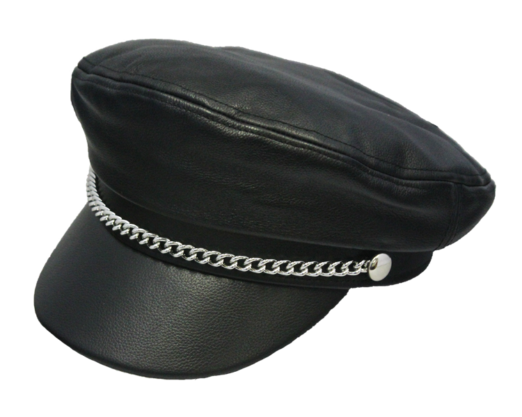Henschel Hat Company Trinity Leather Brando Cap – Hat Habit