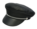 Henschel Leather Brando Cap