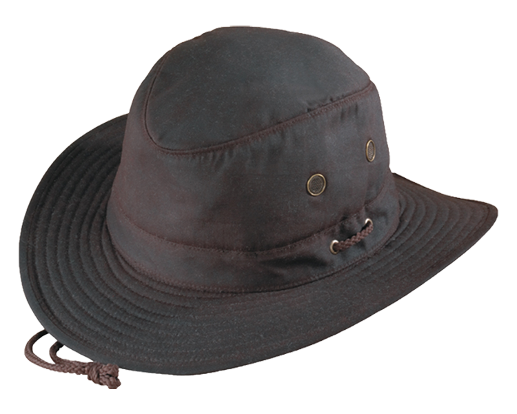 Alberta Outdoor Hat, XL / Waxed Brown-Henschel Hat Company