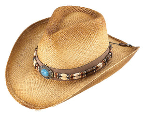 Henschel Straw Cowboy Hat